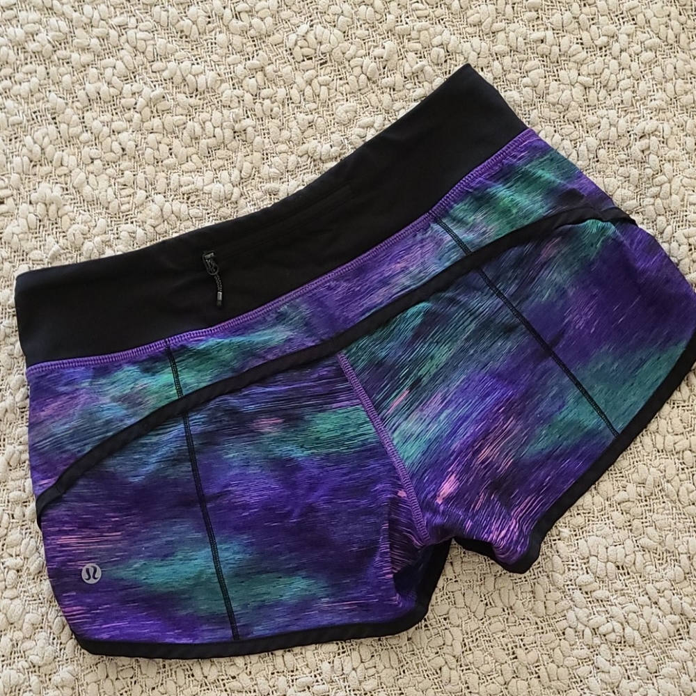 Lululemon speed shorts size 4